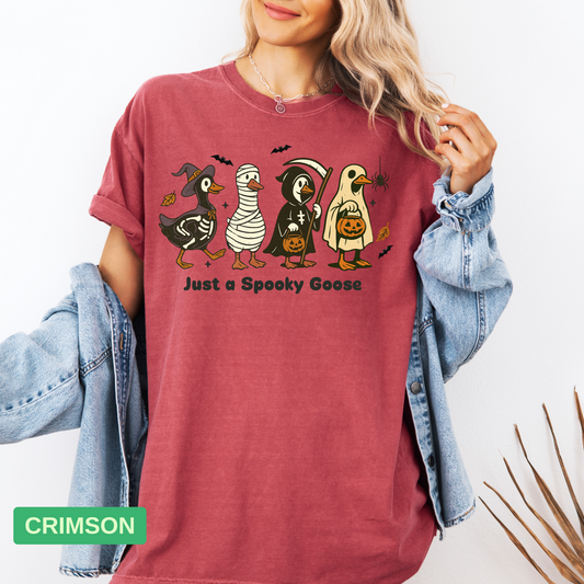 Funny Halloween Goose T-Shirt | Cute Spooky Fall Costume Tee - Evie's Dreamlands