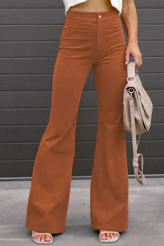 High Waist Bootcut Pants Plus Size Flattering Everyday Style