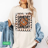 Gameday Glitter Football Shirt | Cozy Football Mom & Fan Sweater - Evie's Dreamlands