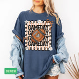 Gameday Glitter Football Shirt | Cozy Football Mom & Fan Sweater - Evie's Dreamlands
