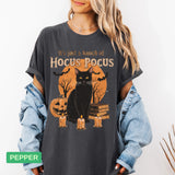 Hocus Pocus T-Shirt | Halloween Movie Shirt & Witchy Cat Gift - Evie's Dreamlands