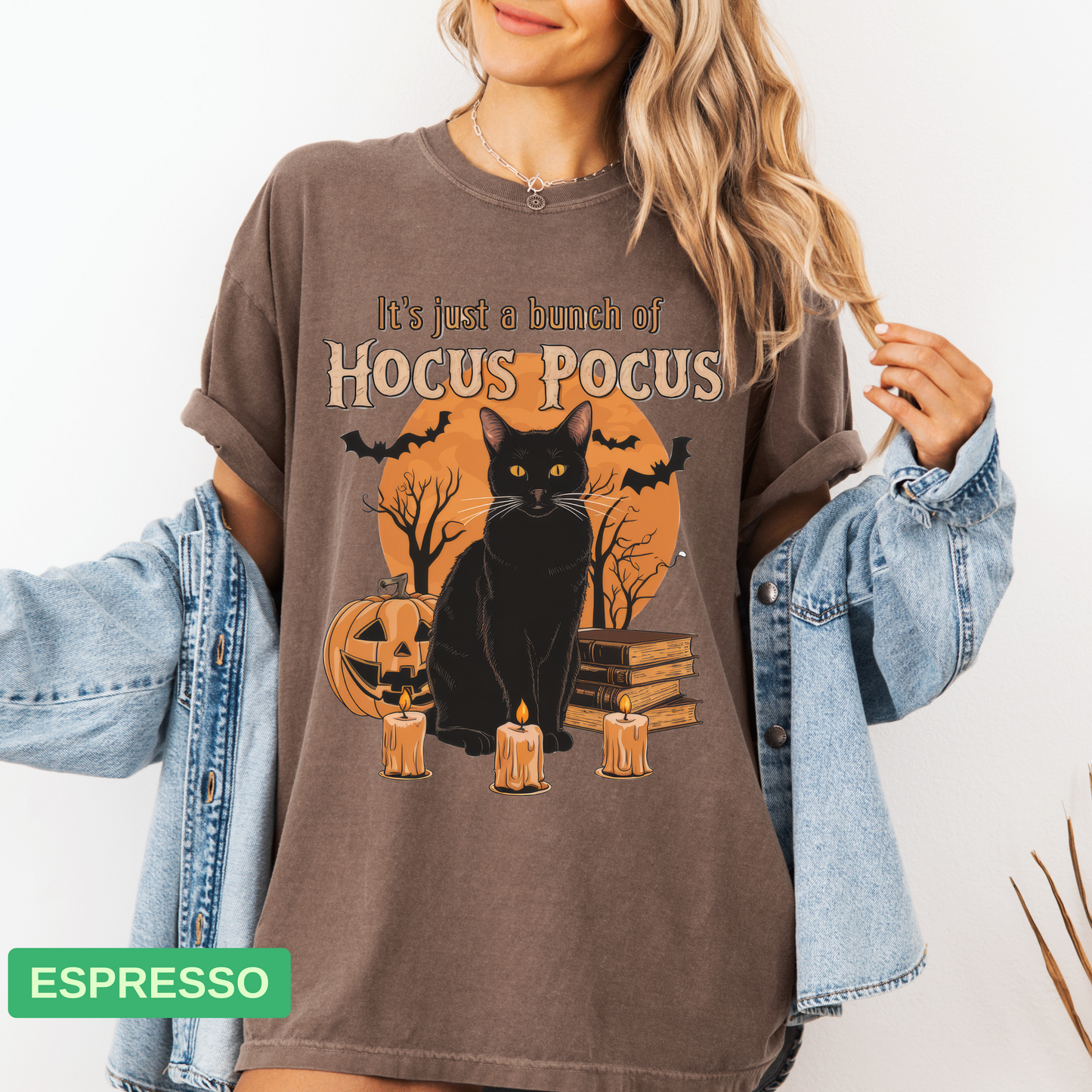 Hocus Pocus Black Cat T-Shirt | Halloween Movie Shirt | Spooky Season Tee - Evie's Dreamlands