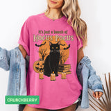 Hocus Pocus T-Shirt | Halloween Movie Shirt & Witchy Cat Gift - Evie's Dreamlands