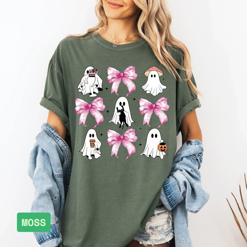 Pink Halloween T-Shirt | Breast Cancer Awareness Pink Ribbon Tee - Evie's Dreamlands