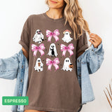 Pink Halloween T-Shirt | Breast Cancer Awareness Pink Ribbon Tee - Evie's Dreamlands