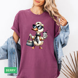 Funny Duck T-Shirt | "My Last Flying Duck" Sarcastic Tee | - Evie's Dreamlands