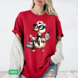 Funny Duck T-Shirt | "My Last Flying Duck" Sarcastic Tee | - Evie's Dreamlands