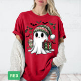 Christmas Ghost T-Shirt | Comfort Colors® Funny Christmas Gift - Evie's Dreamlands