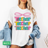 🍎 Teacher Shirt | Comfort Colors Back to School T-Shirt | Cute Teacher Gift - Evie's Dreamlands