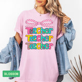 🍎 Teacher Shirt | Comfort Colors Back to School T-Shirt | Cute Teacher Gift - Evie's Dreamlands
