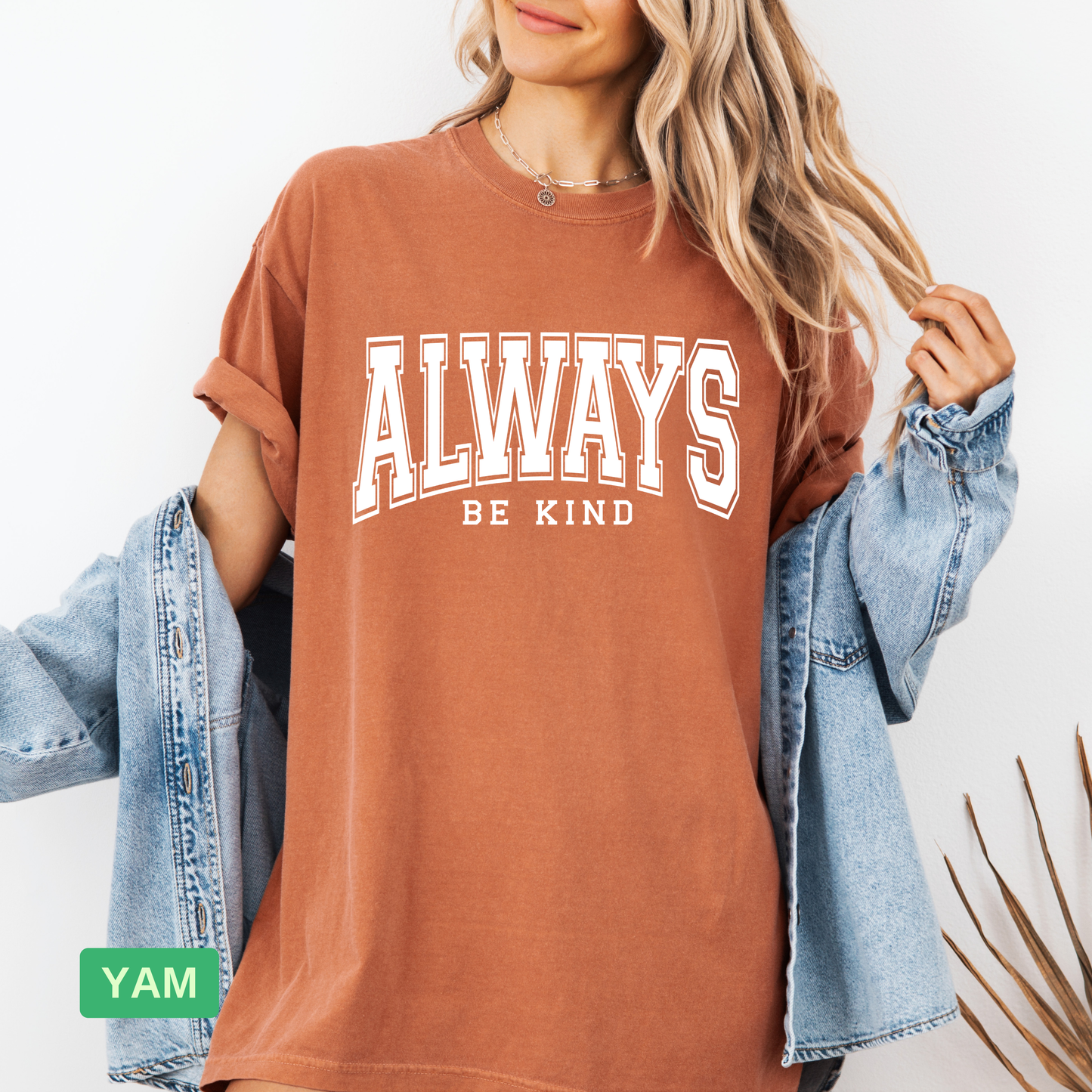Always Be Kind T-Shirt – Comfort Colors® Kindness Graphic Tee, Positive Message Shirt, Mental Health Awareness Gift - Evie's Dreamlands