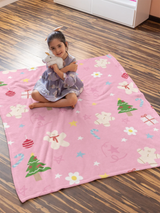 Velveteen Christmas Blanket | Soft Plush Throw for Kids & Adults - Evie's Dreamlands