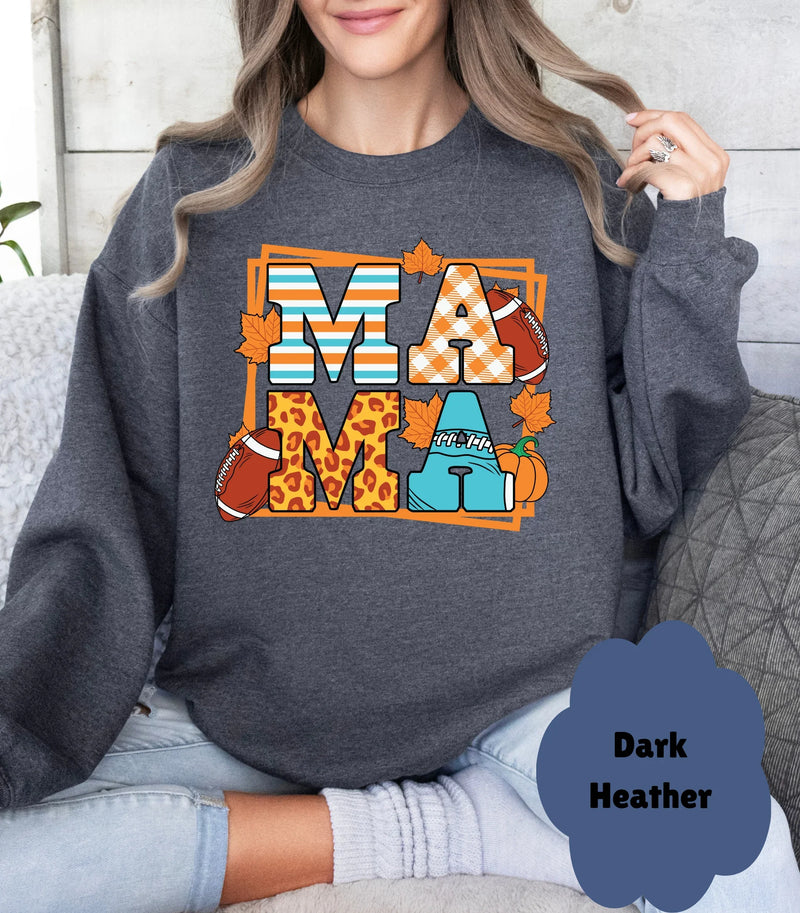 🍂 Fall Mama Sweatshirt | Cozy Autumn Coquette Sweater | Thankful Mama Gift - Evie's Dreamlands
