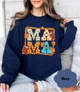 🍂 Fall Mama Sweatshirt | Cozy Autumn Coquette Sweater | Thankful Mama Gift - Evie's Dreamlands