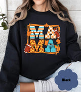 🍂 Fall Mama Sweatshirt | Cozy Autumn Coquette Sweater | Thankful Mama Gift - Evie's Dreamlands