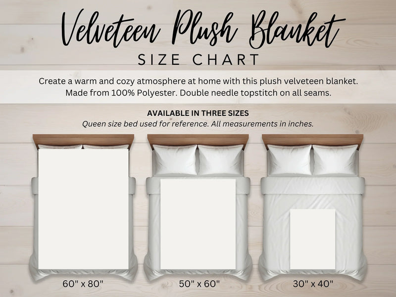 Velveteen Plush Christmas Throw Blanket | Cozy Holiday Home Decor - Evie's Dreamlands