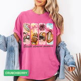 Touchdown Season T-Shirt | Pink Bow Football Shirt | Coquette Football Shirt - Evie's Dreamlands