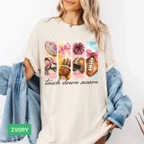 Touchdown Season T-Shirt | Pink Bow Football Shirt | Coquette Football Shirt - Evie's Dreamlands