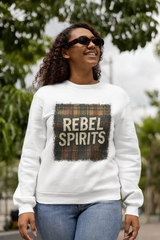 Rebel Spirits Crewneck Sweatshirt – Vintage Style Unisex Pullover