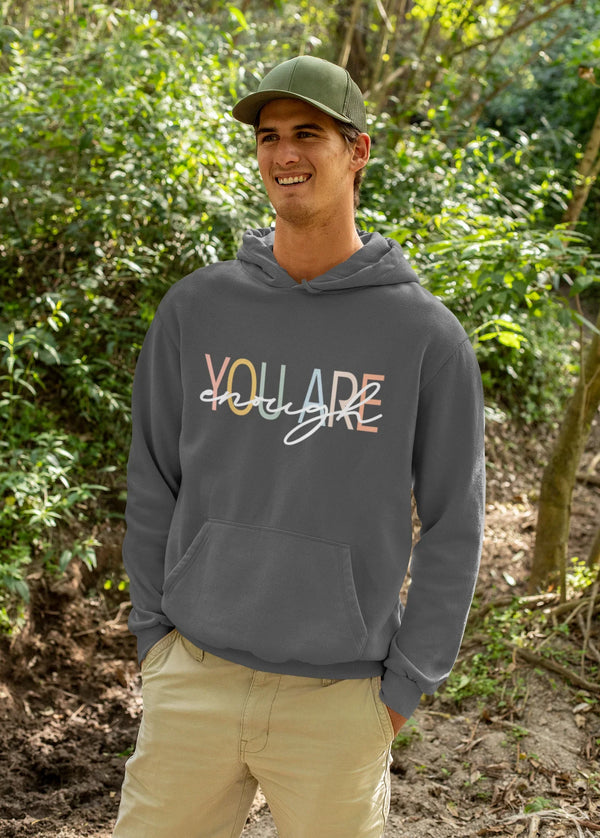 "You Are Enough" Motivational Hoodie | Self-Love Gift - Evie's Dreamlands